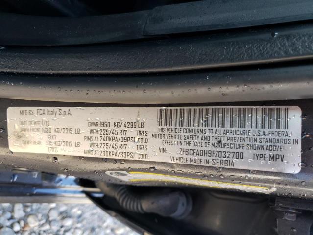 2015 FIAT 500L TREKK ZFBCFADH9FZ032700