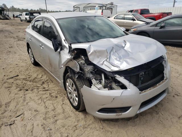 Salvage cars for sale at Gaston, SC auction: 2015 Nissan Sentra S