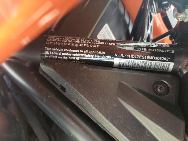2021 HARLEY-DAVIDSON RA1250 S 1HD1ZES19MB306202