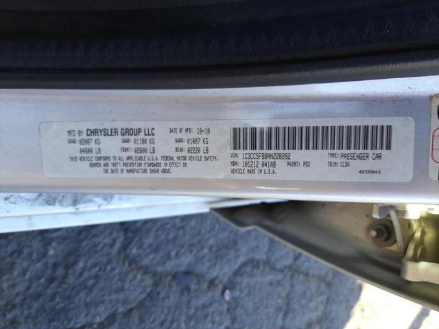 2010 CHRYSLER SEBRING LI 1C3CC5FB8AN228282