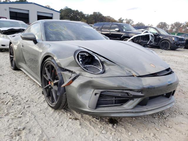 Porsche salvage cars for sale: 2021 Porsche 911 Carrer