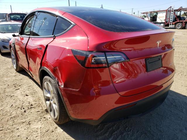 2021 TESLA MODEL Y 5YJYGDEE2MF124837