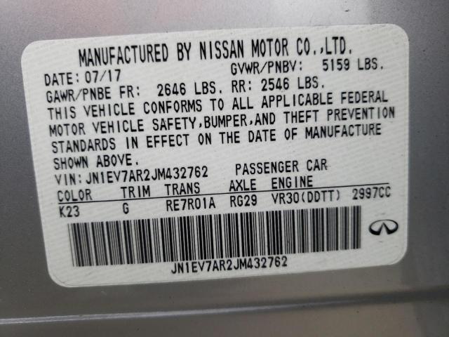 2018 INFINITI EX30D AUTO JN1EV7AR2JM432762