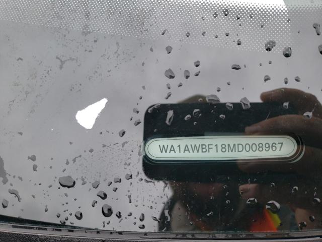 2021 AUDI SQ8 PREMIU WA1AWBF18MD008967