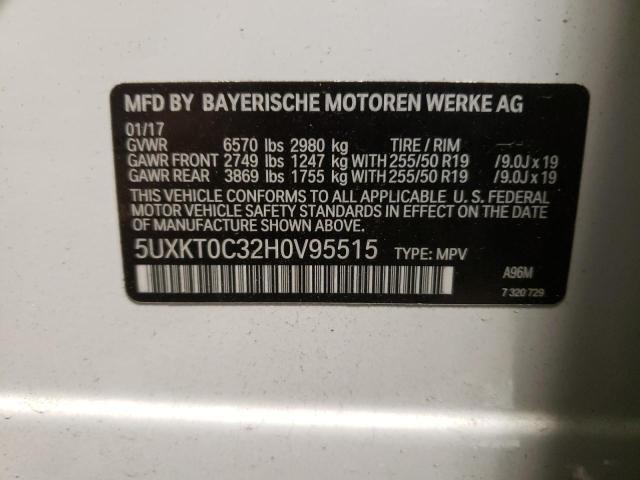 2017 BMW X5 XDR40E 5UXKT0C32H0V95515