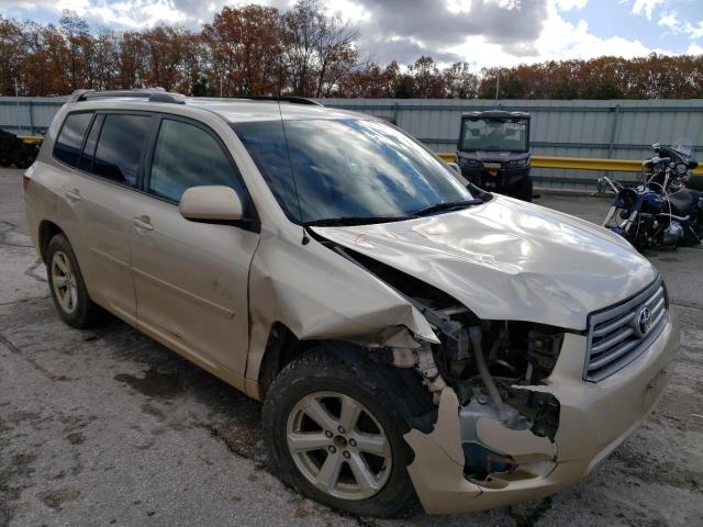 Salvage cars for sale from Copart Columbia, MO: 2009 Toyota Highlander