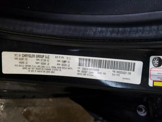 2011 DODGE AVENGER EX 1B3BD4FB8BN586998