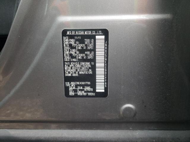 2012 INFINITI QX56 JN8AZ2NE4C9017785