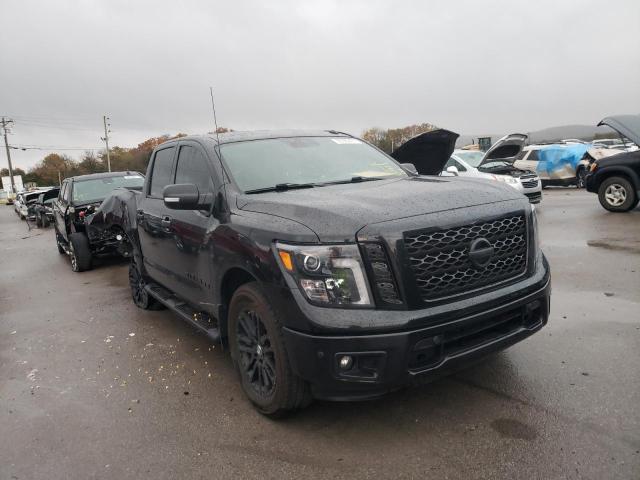 Salvage cars for sale from Copart Lebanon, TN: 2019 Nissan Titan Platinum