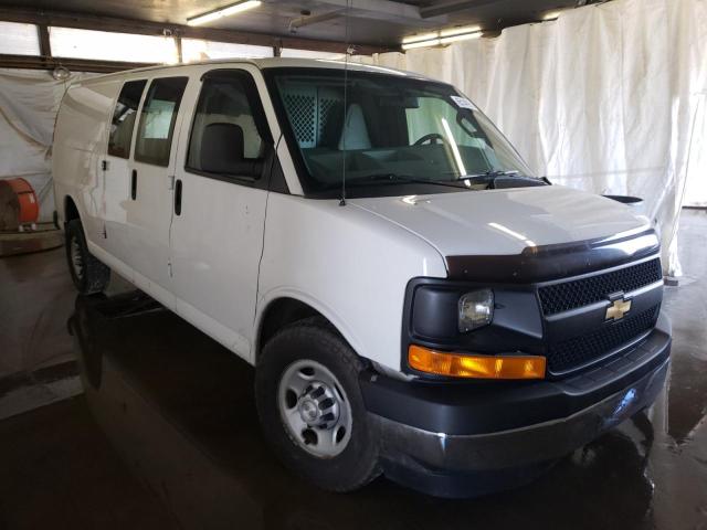 Salvage cars for sale from Copart Ebensburg, PA: 2017 Chevrolet Express G3
