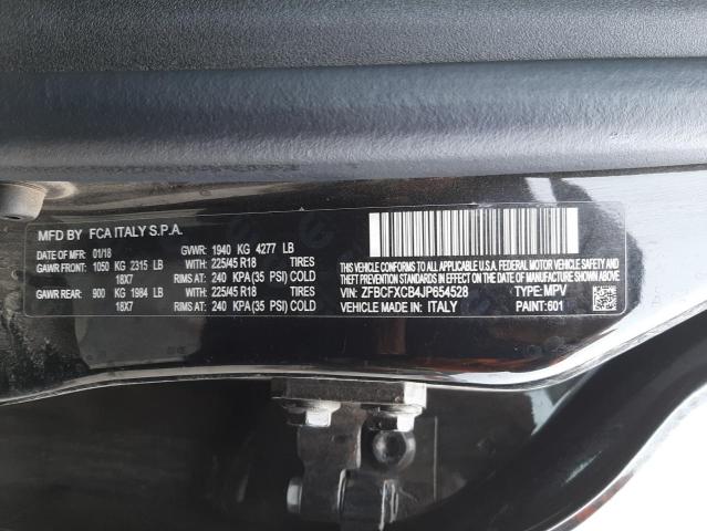 2018 FIAT 500X TREKK ZFBCFXCB4JP654528