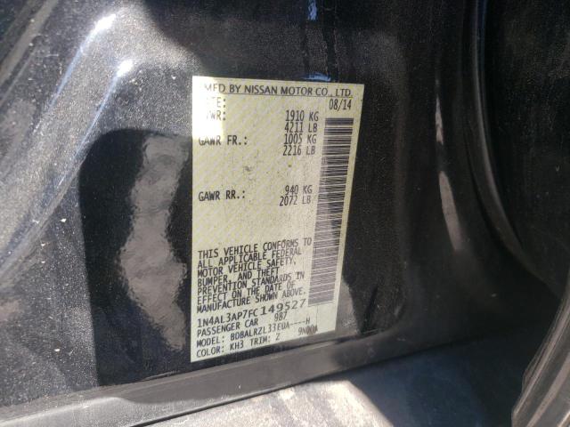 2015 NISSAN ALTIMA 2.5 - 1N4AL3AP7FC149527