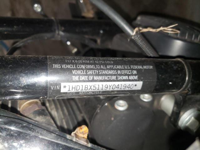 2009 HARLEY-DAVIDSON FLSTF 1HD1BX5119Y041940