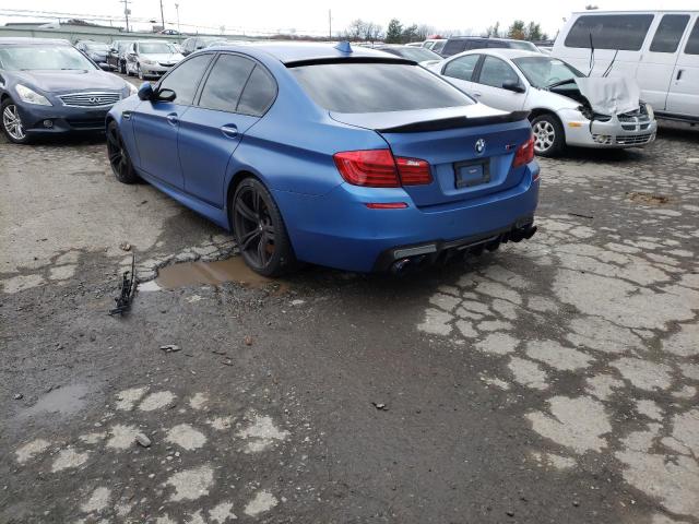 2016 BMW M5 WBSFV9C58GG343124