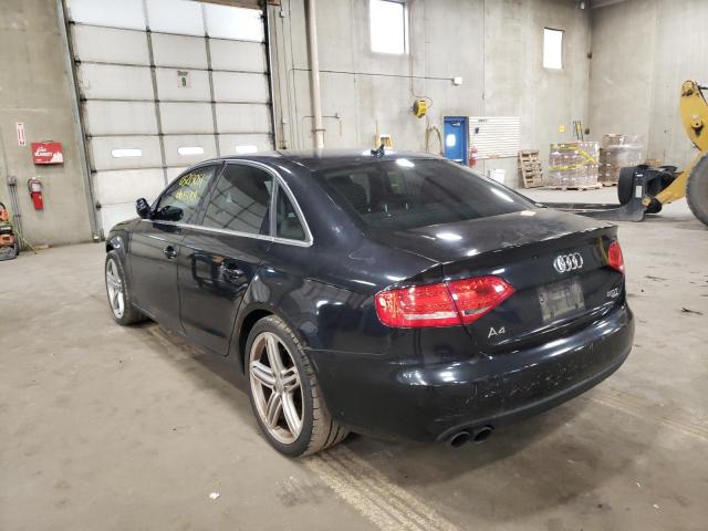 2011 AUDI A4 WAUFFAFL5VN050752