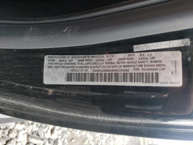 2010 VOLKSWAGEN NEW BEETLE 3VWPG3AG0AM015682