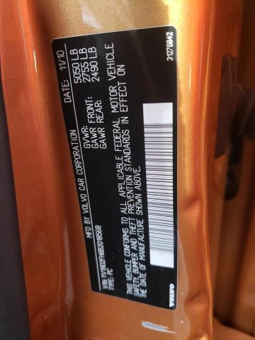 2011 VOLVO S60 T6 YV1902FH8B2018568