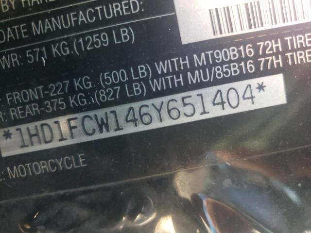 2006 HARLEY-DAVIDSON FLHTCUI 1HD1FCW146Y651404