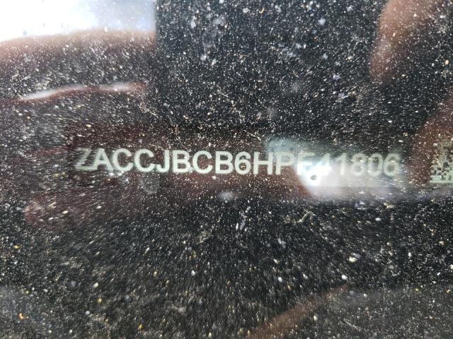 2017 JEEP RENEGADE T ZACCJBCB6HPF41806