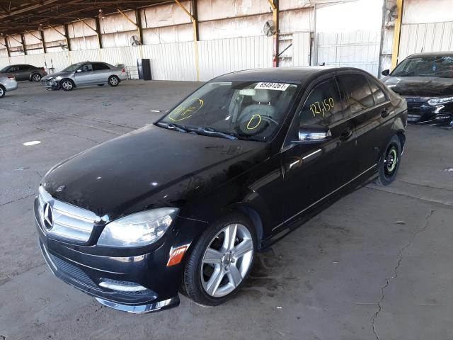 2011 MERCEDES-BENZ C CLASS 4D WDDGF5EBXBA518298