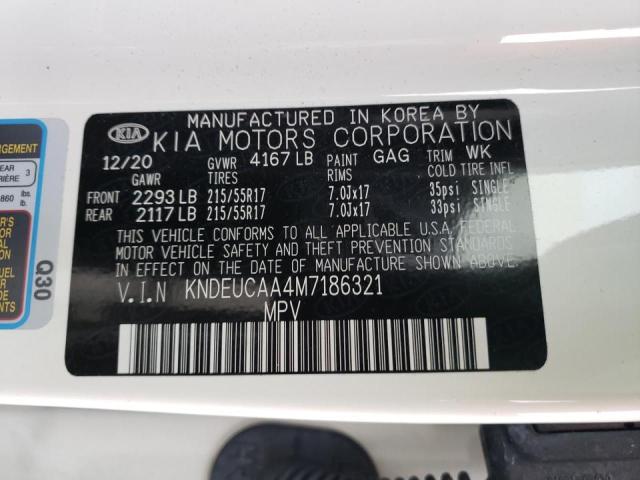 2021 KIA SELTOS S KNDEUCAA4M7186321