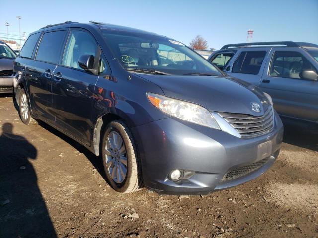 Salvage cars for sale from Copart Finksburg, MD: 2013 Toyota Sienna XLE