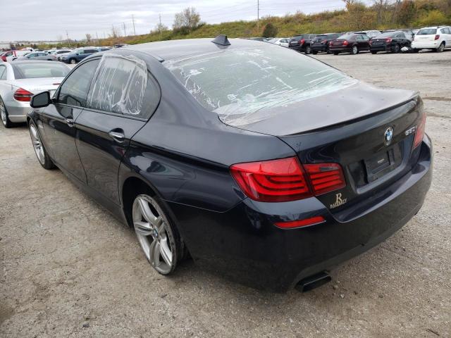 2013 BMW 550 I WBAFR9C58DDX80255