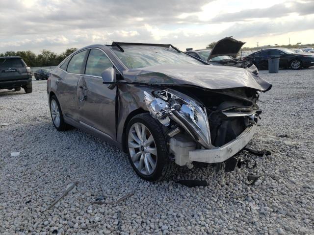 Salvage cars for sale from Copart New Braunfels, TX: 2013 Hyundai Azera GLS