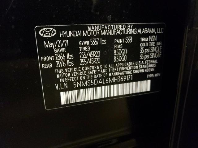 2021 HYUNDAI SANTA FE C 5NMS5DAL6MH369171