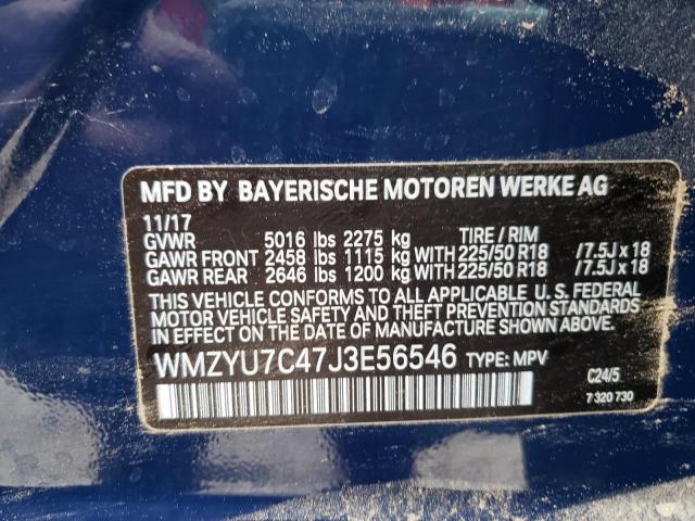 2018 MINI COOPER S E WMZYU7C47J3E56546