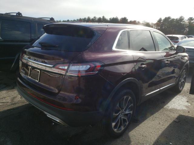 2021 LINCOLN NAUTILUS R 2LMPJ8K94MBL02367