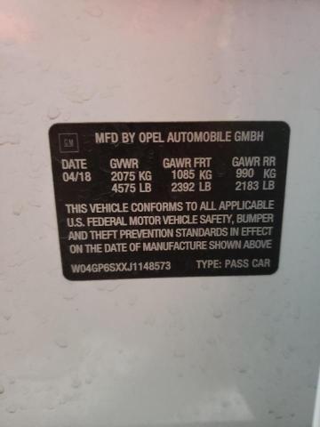 2018 BUICK REGAL ESSE W04GP6SXXJ1148573