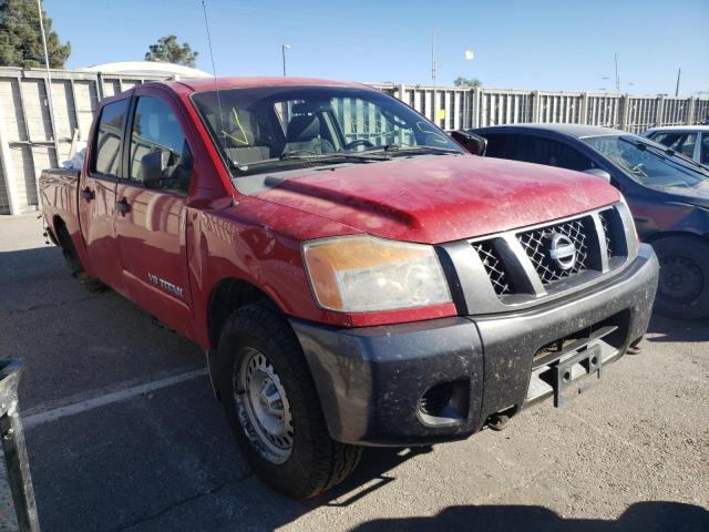 Salvage cars for sale from Copart Anthony, TX: 2008 Nissan Titan XE