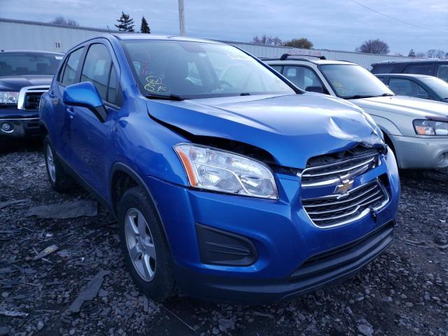 Salvage cars for sale from Copart Cudahy, WI: 2016 Chevrolet Trax LS