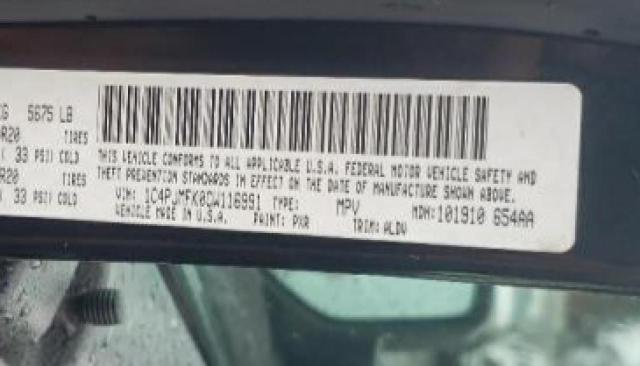2012 JEEP LIBERTY JE 1C4PJMFK0CW116991