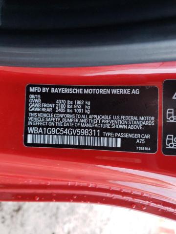 2016 BMW 228 XI SUL WBA1G9C54GV598311