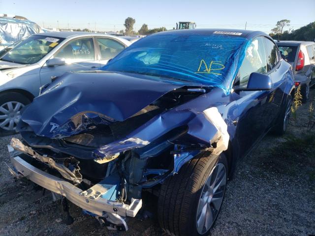 2021 TESLA MODEL Y 5YJYGDEE9MF125273