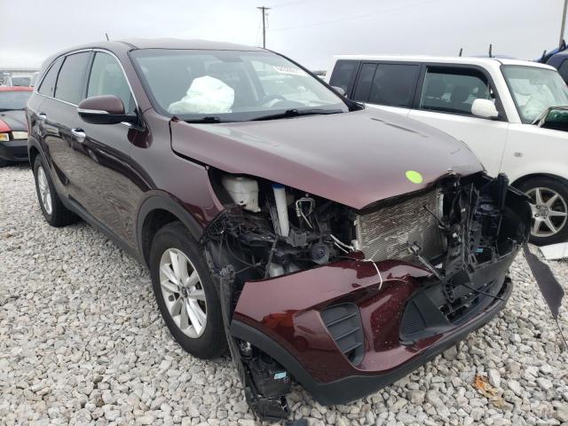 Salvage cars for sale from Copart Lawrenceburg, KY: 2019 KIA Sorento LX