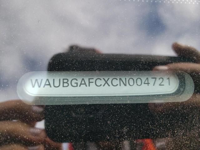 2012 AUDI A6 WAUBGAFCXCN004721