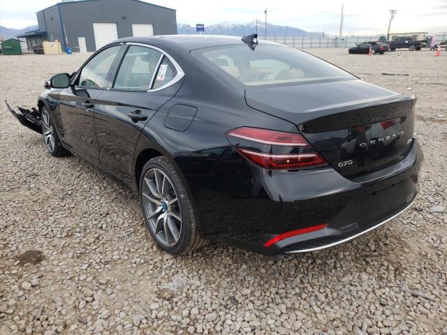 2022 GENESIS G70 BASE KMTG34TA1NU092822