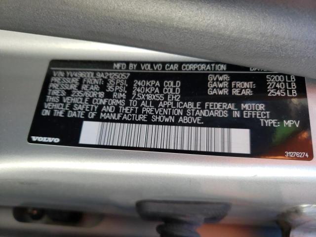 2010 VOLVO XC60 3.2 YV4960DL9A2125057