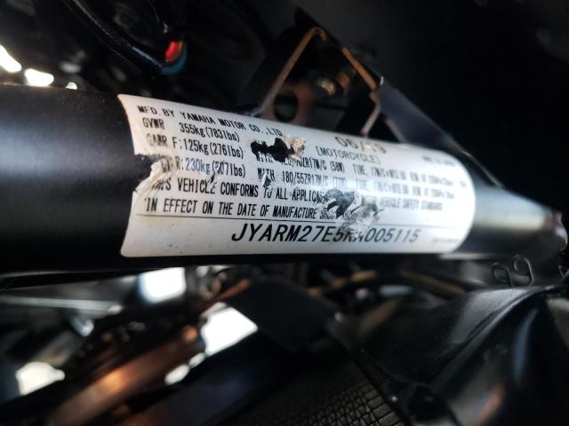 2019 YAMAHA MT07 JYARM27E5KA005115