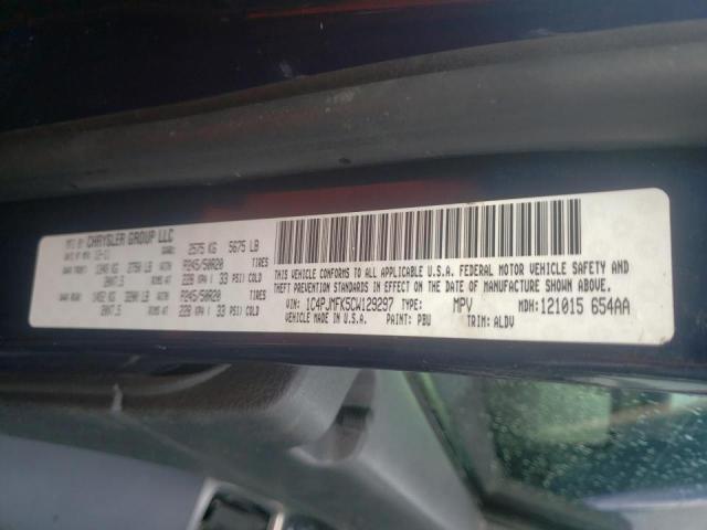 2012 JEEP LIBERTY JE 1C4PJMFK5CW129297