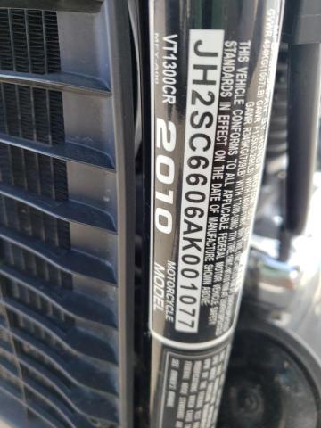2010 HONDA VT1300 CR JH2SC6606AK001077