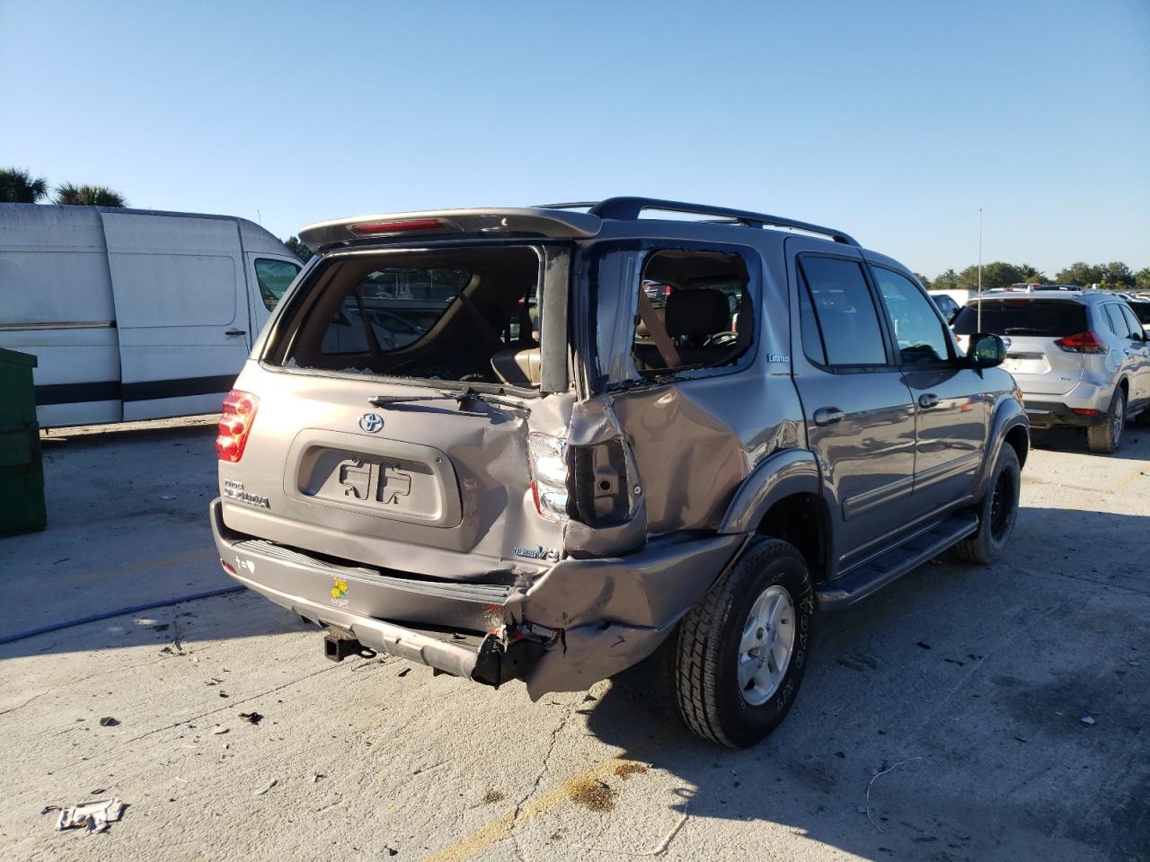 2001 Toyota Sequoia Limited VIN: 5TDZT38A51S049108 Lot: 65628881