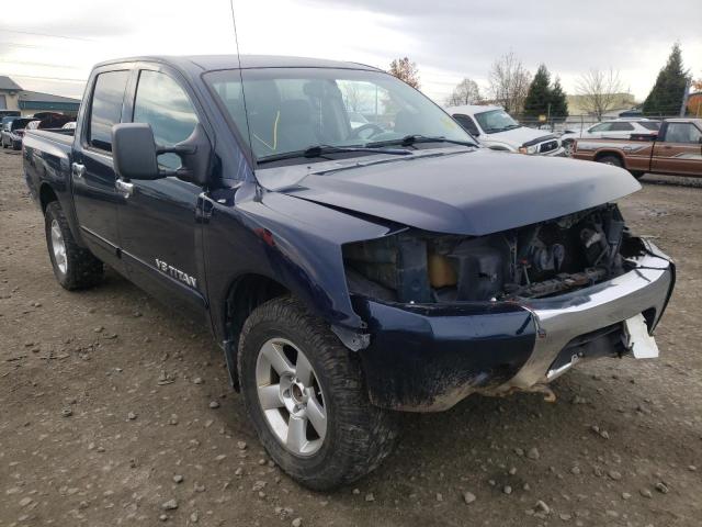 Salvage cars for sale from Copart Eugene, OR: 2006 Nissan Titan XE