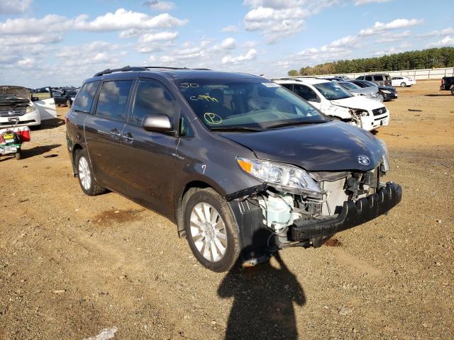 Salvage cars for sale from Copart Longview, TX: 2016 Toyota Sienna XLE