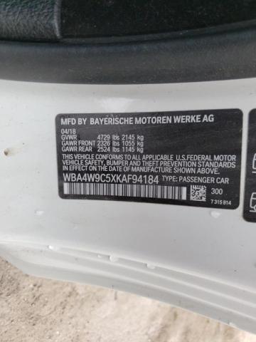 2019 BMW 440XI WBA4W9C5XKAF94184