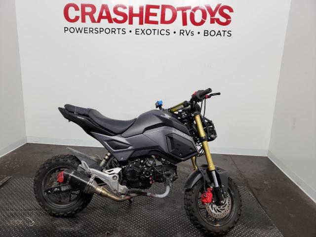 Salvage motorcycles for sale at Ham Lake, MN auction: 2018 Honda Grom