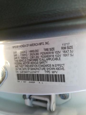 2018 ACURA RDX ADVANC 5J8TB4H71JL014717
